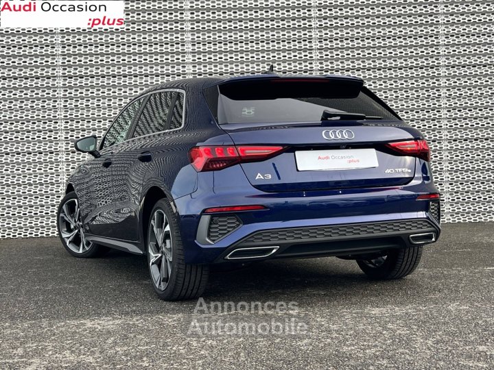 Audi A3 Sportback 40 TFSIe 204 S tronic 6 S Line - 4