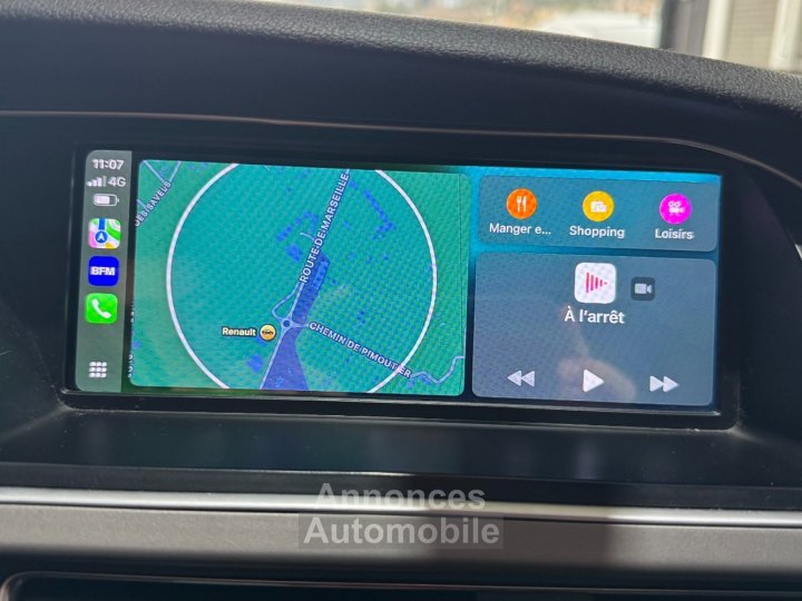 Audi A5 SPORTBACK 20 170 ch S LINE ~ CarPlay et Android Auto ~ Si&egrave;ges &eacute;lectrique ~ Jantes 19 ~ - 11
