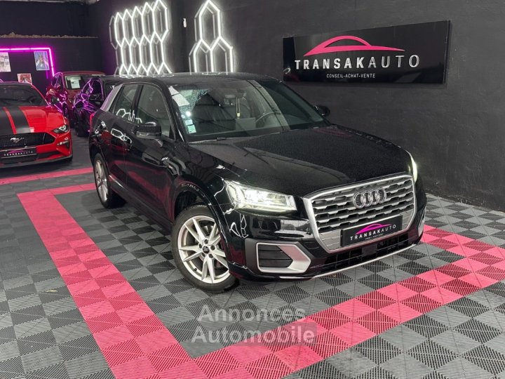 Audi Q2 S Line 16 TDI 116 ch S tronic 7 ~ Climatisation auto bi-zone ~ Radars AR ~ Freins à mains électrique ~ Régulateur - 1