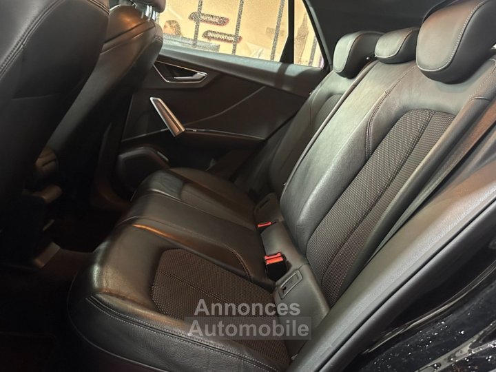 Audi Q2 S Line 16 TDI 116 ch S tronic 7 ~ Climatisation auto bi-zone ~ Radars AR ~ Freins à mains électrique ~ Régulateur - 9