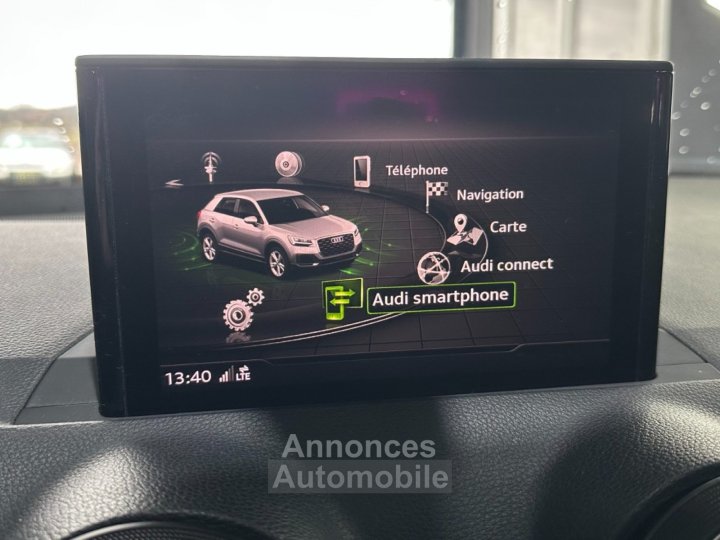 Audi Q2 S Line 16 TDI 116 ch S tronic 7 ~ Climatisation auto bi-zone ~ Radars AR ~ Freins à mains électrique ~ Régulateur - 21
