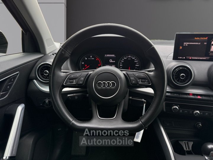 Audi Q2 30 TDI 116 S tronic 7 Business line Radar AVAR R&eacute;gulateur Drive select Garantie 12 mois - 14