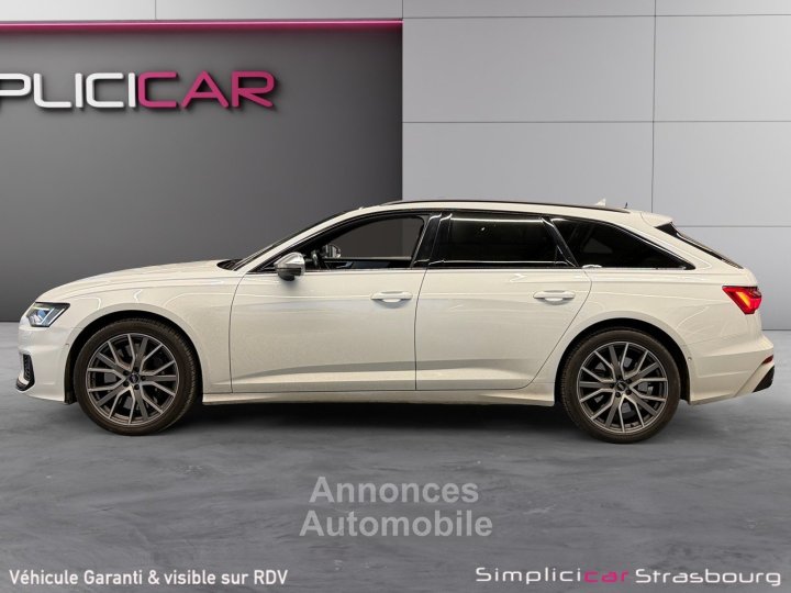 Audi S6 AVANT 30 TDI V6 BI-Turbo 349 ch Quattro Tiptronic 8 SUIVI COMPLET - SUSOENSION PILOTE - TOIT OUVRANT - BO - CAM 360 - KEYLESS - 6