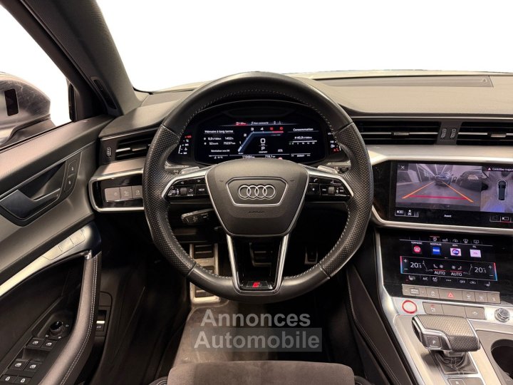 Audi S6 AVANT 30 TDI V6 BI-Turbo 349 ch Quattro Tiptronic 8 SUIVI COMPLET - SUSOENSION PILOTE - TOIT OUVRANT - BO - CAM 360 - KEYLESS - 12