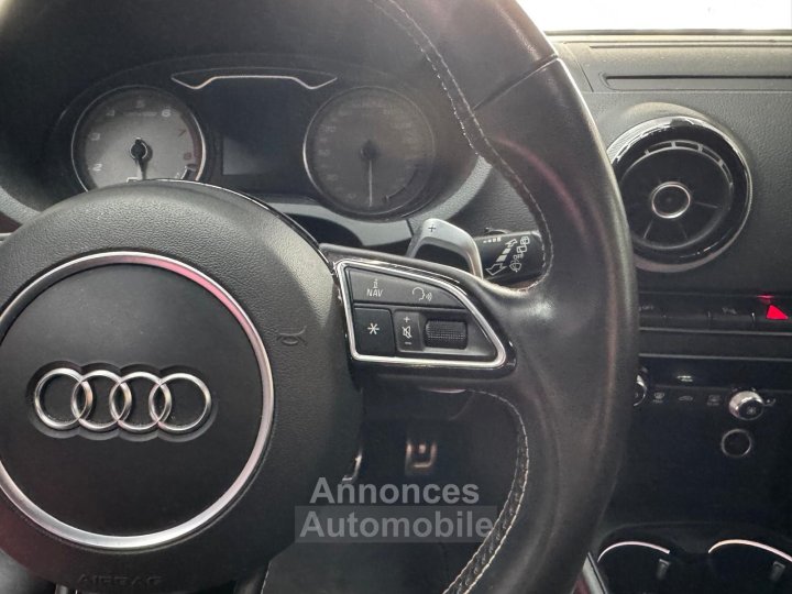Audi S3 20 TFSI 300 Quattro S-Tronic 6 / ENTRETIEN / SIEGES CHAUFFANTS / NAVIGATION - 22