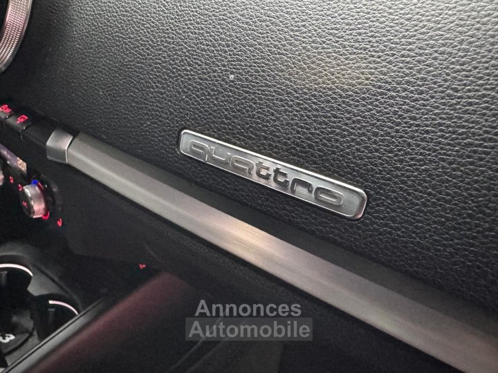 Audi S3 20 TFSI 300 Quattro S-Tronic 6 / ENTRETIEN / SIEGES CHAUFFANTS / NAVIGATION - 24