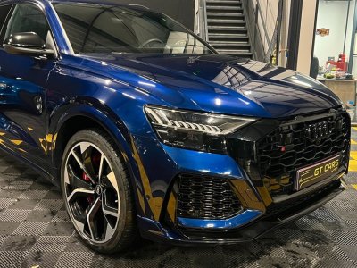 Audi RS Q8 RSQ8 TVA Toit panoramique Attelage électrique Freins carbone céramique - 5