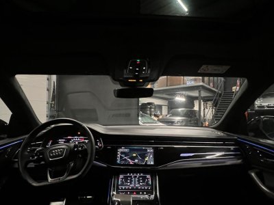 Audi RS Q8 RSQ8 TVA Toit panoramique Attelage électrique Freins carbone céramique - 8