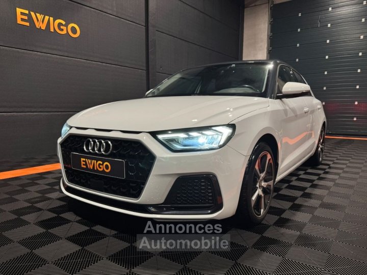 Audi A1 Sportback 10 115ch advanced s-tronic carplay line assist virtual cockpit afu - 1