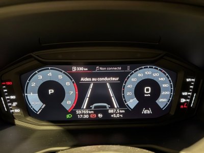 Audi A1 Sportback 10 115ch advanced s-tronic carplay line assist virtual cockpit afu - 11