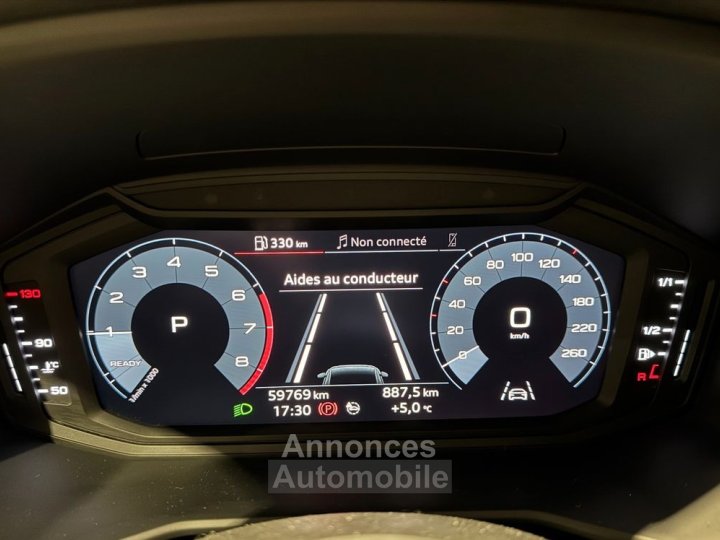 Audi A1 Sportback 10 115ch advanced s-tronic carplay line assist virtual cockpit afu - 11