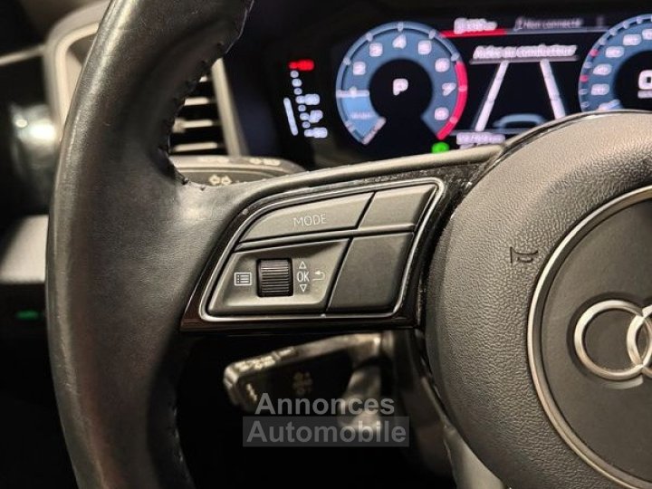Audi A1 Sportback 10 115ch advanced s-tronic carplay line assist virtual cockpit afu - 25