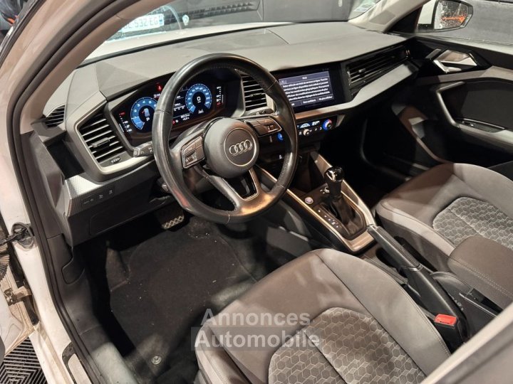 Audi A1 Sportback 10 115ch advanced s-tronic carplay line assist virtual cockpit afu - 34