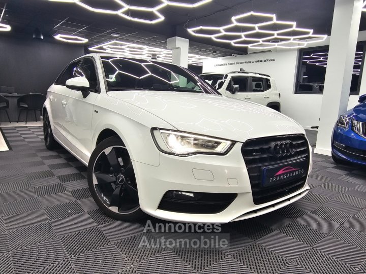 Audi A3 Sportback 20 TDI 184 Ambition Quattro S tronic 6 pack SLINE - 1