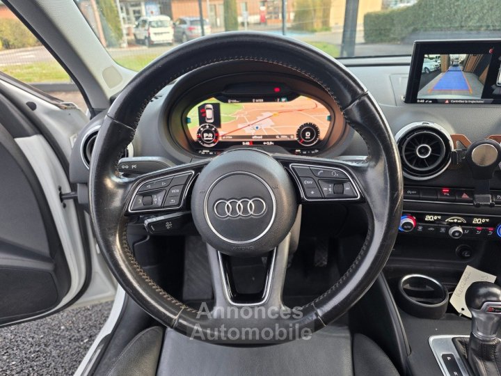 Audi A3 Sportback 20L TDI 150CH / TOIT OUVRANT / VIRTUAL COCKPIT / CARPLAY - 10