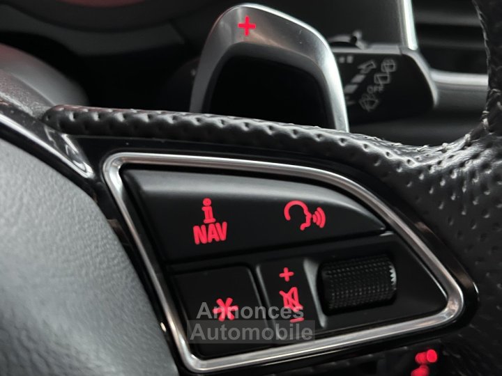 Audi RS Q3 RSQ3 2,5 TFSI 367 S-TRONIC 7 QUATTRO TOIT PANORAMIQUE OUVRANT GPS CAMERA KEYLESS HIFI BOSE REGULATEU - 20