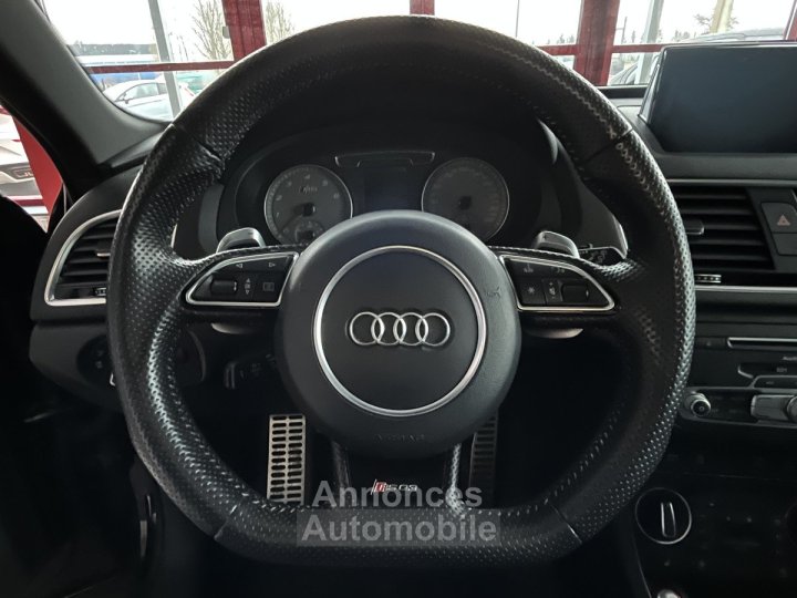 Audi RS Q3 RSQ3 2,5 TFSI 367 S-TRONIC 7 QUATTRO TOIT PANORAMIQUE OUVRANT GPS CAMERA KEYLESS HIFI BOSE REGULATEU - 30