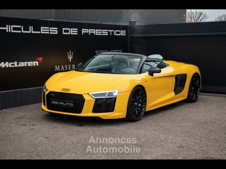 Audi R8 Spyder V10 Plus - 52l - 610ch - FULL CARBONE ! - 12