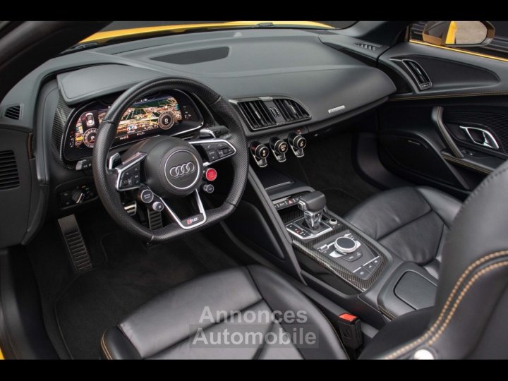 Audi R8 Spyder V10 Plus - 52l - 610ch - FULL CARBONE ! - 18