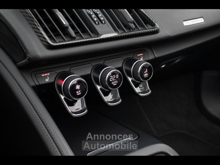 Audi R8 Spyder V10 Plus - 52l - 610ch - FULL CARBONE ! - 25