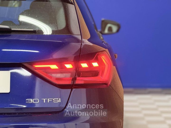 Audi A1 Sportback 10 30 TFSI 110 BV S-Tronic ADVENCED - Suivi - 20