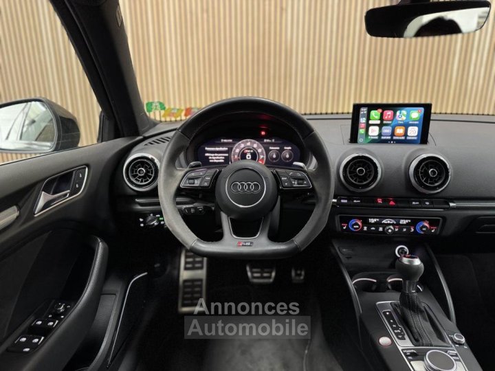 Audi RS3 8V2 25 TFSI 400 CH BVA S-tronic - Immat France - 12