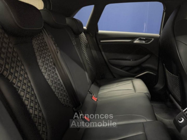 Audi RS3 8V2 25 TFSI 400 CH BVA S-tronic - Immat France - 17