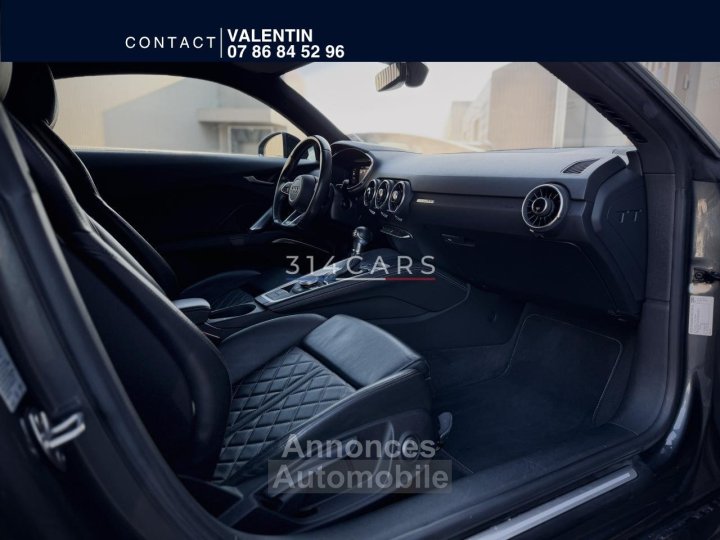 Audi TT Coupé S-Line 18 TFSI - 180 - BV S-tronic - CarPlay - Garantie 6 mois - 6