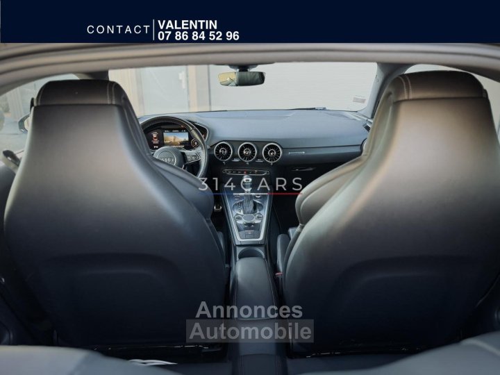 Audi TT Coupé S-Line 18 TFSI - 180 - BV S-tronic - CarPlay - Garantie 6 mois - 8