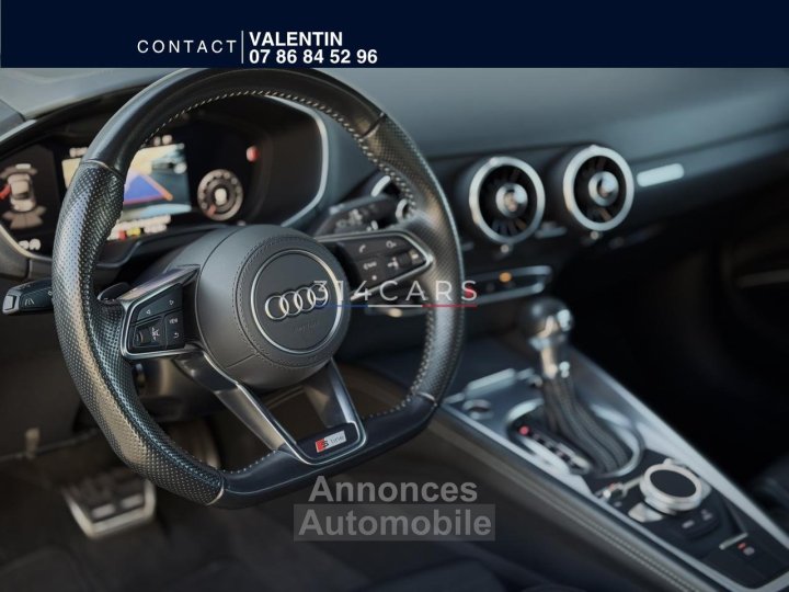 Audi TT Coupé S-Line 18 TFSI - 180 - BV S-tronic - CarPlay - Garantie 6 mois - 11