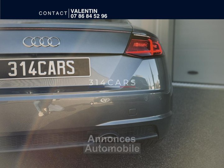 Audi TT Coupé S-Line 18 TFSI - 180 - BV S-tronic - CarPlay - Garantie 6 mois - 12