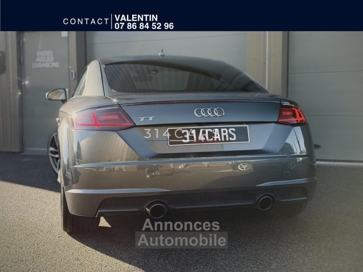 Audi TT Coupé S-Line 18 TFSI - 180 - BV S-tronic - CarPlay - Garantie 6 mois - 23