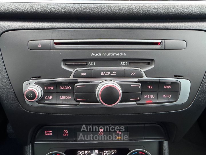 Audi Q3 20 TDI 150 ch Quattro Ambiente -R&eacute;gulateur de Vitesse - - 24