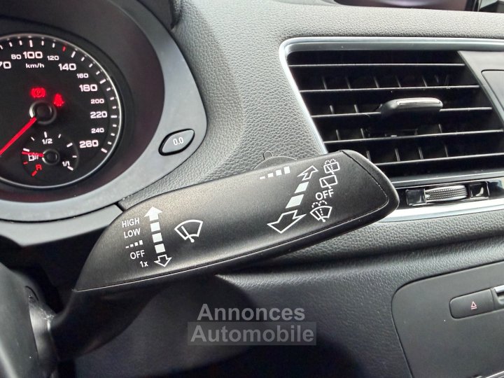 Audi Q3 20 TDI 150 ch Quattro Ambiente -R&eacute;gulateur de Vitesse - - 30