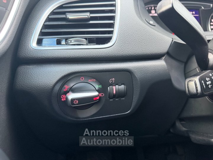 Audi Q3 20 TDI 150 ch Quattro Ambiente -R&eacute;gulateur de Vitesse - - 35