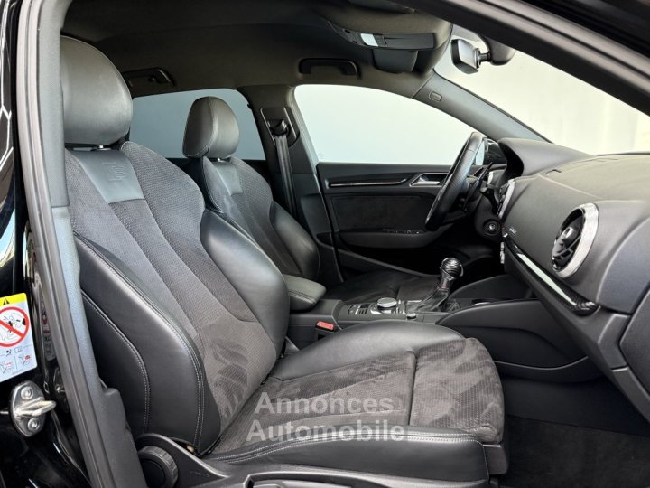 Audi S3 Quattro Sportback (8VA) 20 TFSi S-Tronic7 300 CV- ORIGINE FRANCE - 14