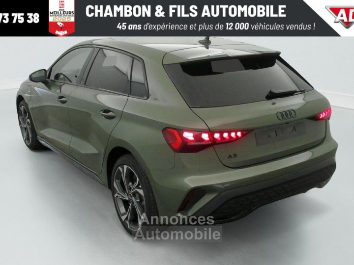 Audi A3 Sportback NOUVELLE 45 TFSI E HYBRIDE RECHARGEABLE 272 S tronic 6 S line - 5