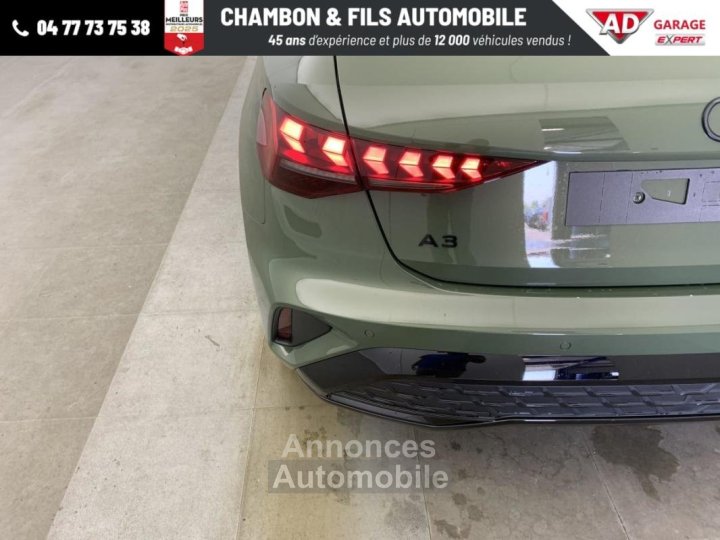 Audi A3 Sportback NOUVELLE 45 TFSI E HYBRIDE RECHARGEABLE 272 S tronic 6 S line - 17
