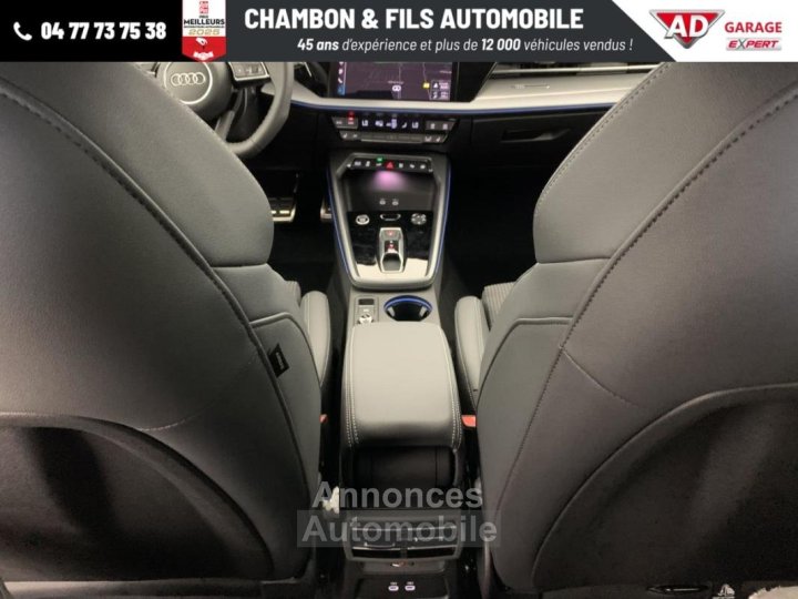 Audi A3 Sportback NOUVELLE 45 TFSI E HYBRIDE RECHARGEABLE 272 S tronic 6 S line - 19