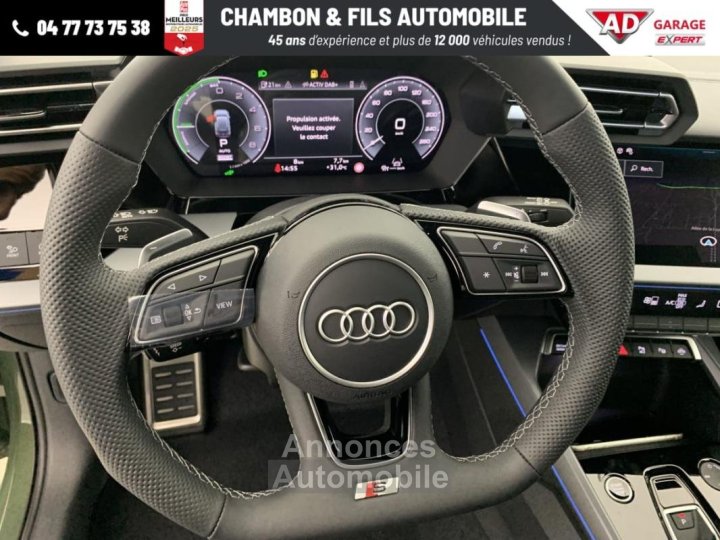 Audi A3 Sportback NOUVELLE 45 TFSI E HYBRIDE RECHARGEABLE 272 S tronic 6 S line - 24