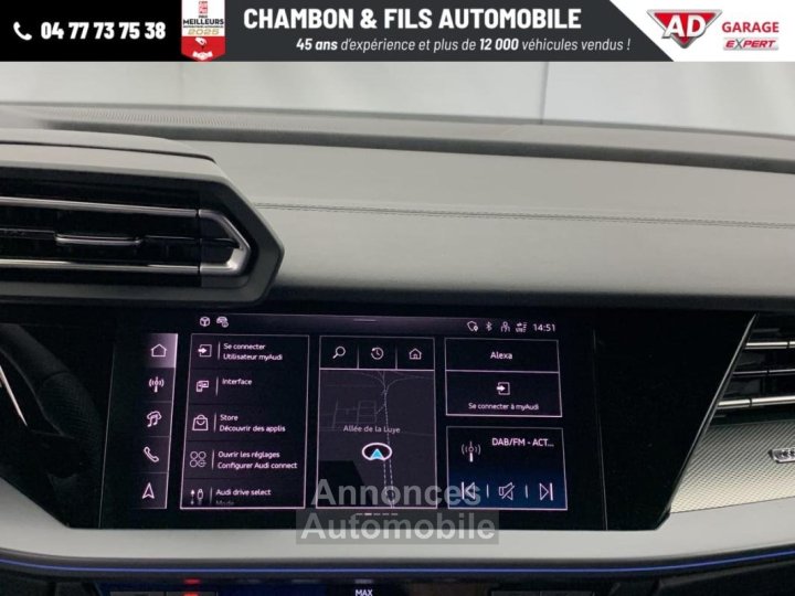 Audi A3 Sportback NOUVELLE 45 TFSI E HYBRIDE RECHARGEABLE 272 S tronic 6 S line - 27