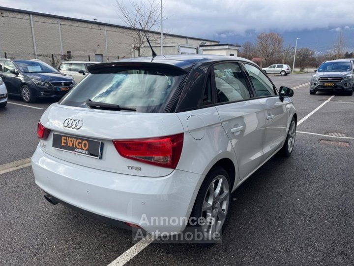 Audi A1 Sportback 14 tfsi 120ch ambiente s-tronic bva + gps sieges chauffants radar av-ar - 2
