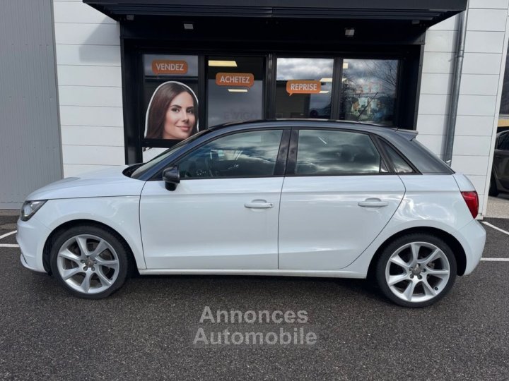 Audi A1 Sportback 14 tfsi 120ch ambiente s-tronic bva + gps sieges chauffants radar av-ar - 4