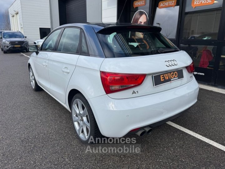 Audi A1 Sportback 14 tfsi 120ch ambiente s-tronic bva + gps sieges chauffants radar av-ar - 5