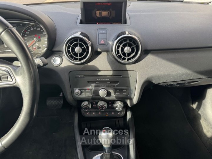 Audi A1 Sportback 14 tfsi 120ch ambiente s-tronic bva + gps sieges chauffants radar av-ar - 17