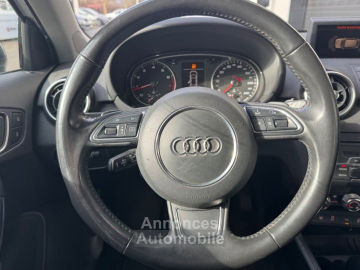 Audi A1 Sportback 14 tfsi 120ch ambiente s-tronic bva + gps sieges chauffants radar av-ar - 18