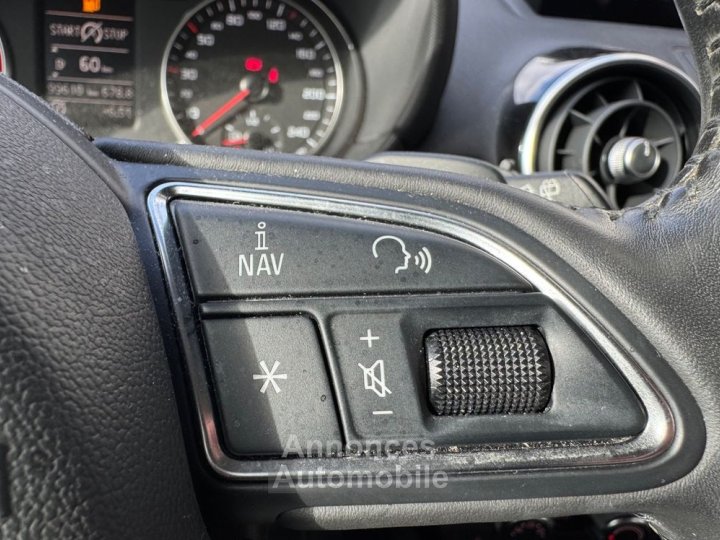 Audi A1 Sportback 14 tfsi 120ch ambiente s-tronic bva + gps sieges chauffants radar av-ar - 26