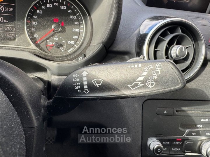 Audi A1 Sportback 14 tfsi 120ch ambiente s-tronic bva + gps sieges chauffants radar av-ar - 28