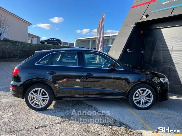 Audi Q3 20 TDI 150 S-TRONIC S-LINE - Cuir alcantara chauffants - Phares LED - Suivi complet - 9