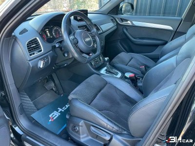 Audi Q3 20 TDI 150 S-TRONIC S-LINE - Cuir alcantara chauffants - Phares LED - Suivi complet   - 11